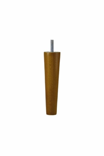 Round Tapered Wooden Leg  40mm diameter x 150mm tall