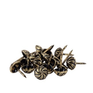 Kabara Wheel of Fortune Upholstery Nails 11mm – Decorative Upholstery Studs (1000pcs)