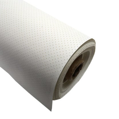 PVC Perforated Headlining White (per mtr)