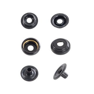 5/8″ black on steel snap fasteners