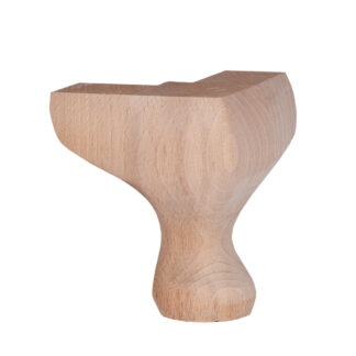 4" Queen Anne Leg