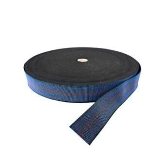 Elasticated seat webbing 50% stretch 100mtr roll