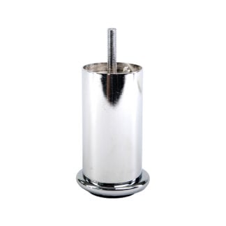 Chrome Round Metal Leg
