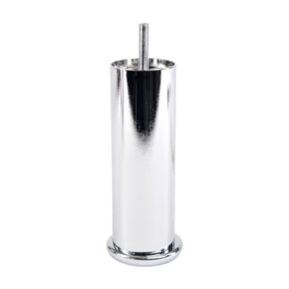 Chrome Round Metal Leg 50mm diameter x 150mm