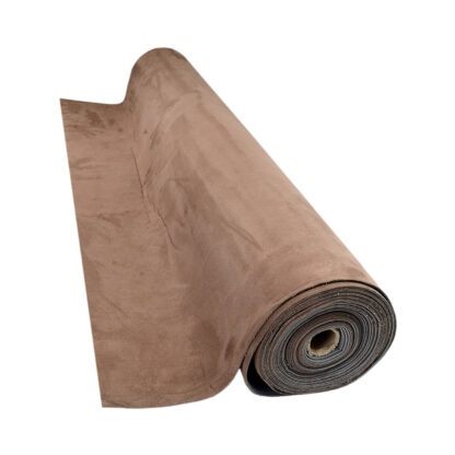 Brown SuedeTrim Foam Backed Faux Suede (per mtr) - Image 2