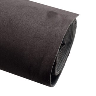 Charcoal SuedeTrim Foam Backed Faux Suede (per mtr)