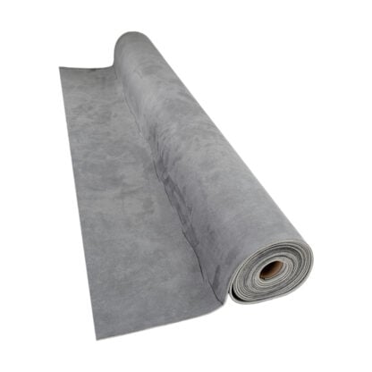 Grey SuedeTrim Foam Backed Faux Suede (per mtr) - Image 2