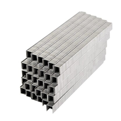 71/8 upholstery staples – fine wire 71 series staples with 8mm leg length and 10mm crown