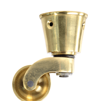 Click to enlarge 25mm (1”) Brass Cup Castor