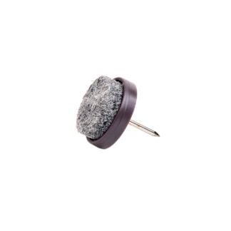 20mm Brown Nail-On Felt Glides