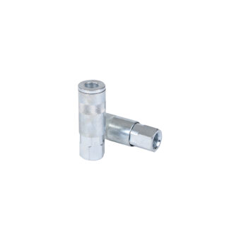 Quick release female airline coupling