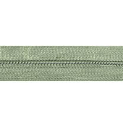 No.3 Olive Green continuous zip - Image 2
