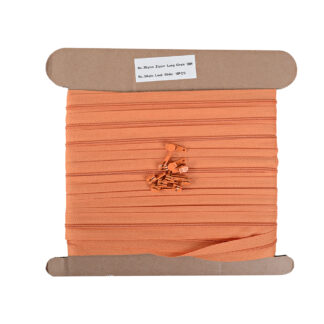 No.3 Orange continuous zip