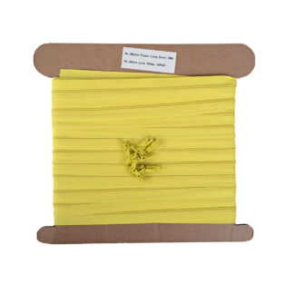 No.3 Yellow continuous zip