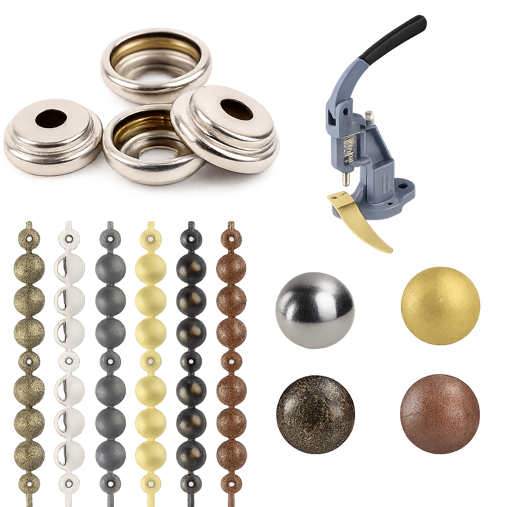 Upholstery Buttons & Decorative Nails