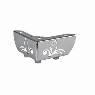 Chrome Corner Metal Leg