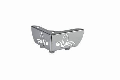 Chrome Corner Metal Leg