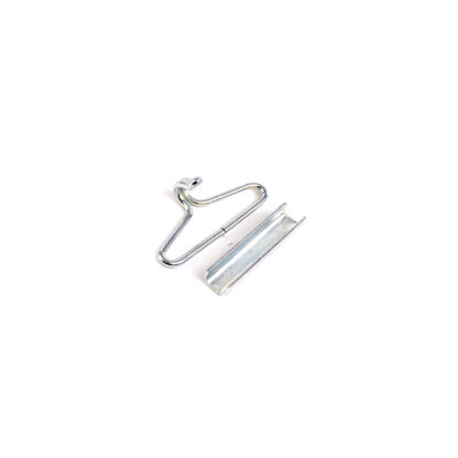 Hook style webbing clip