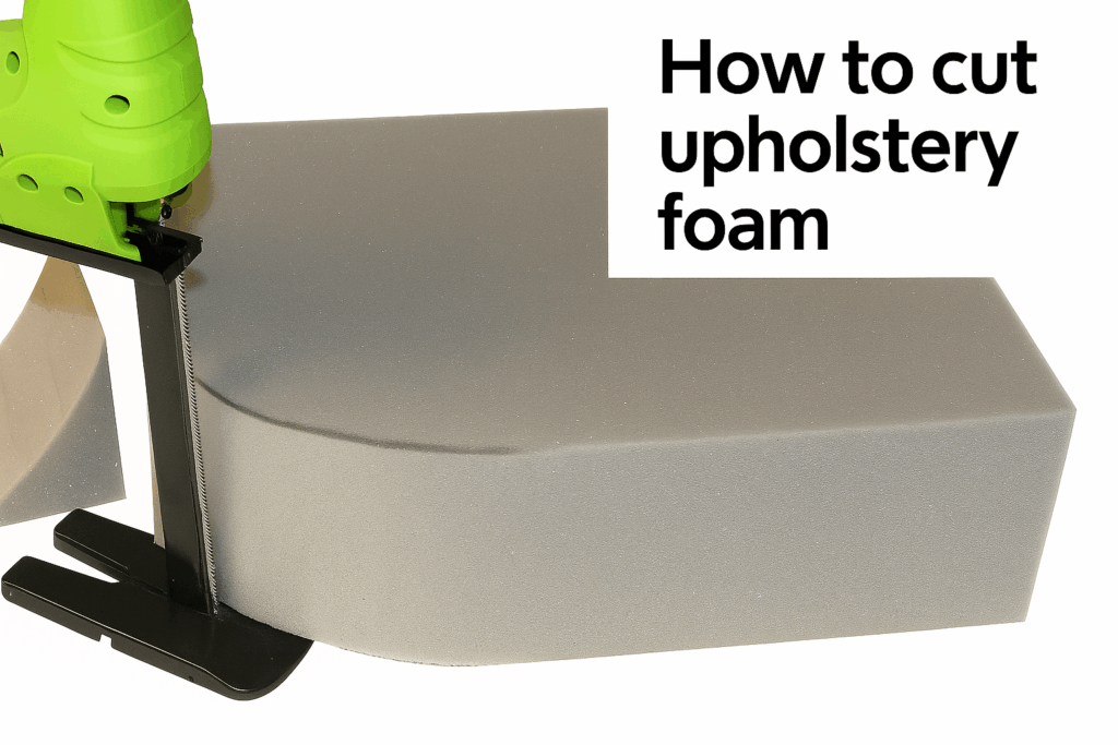 How to Cut Foam