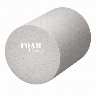 Circle and cylinder natural latex foam cut to size for bolsters and cushions