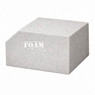 Clipped bolster natural latex foam cut to size for seating and upholstery