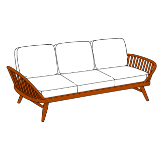 Ercol studio couch replacement foam cushions three seat and back cushion interiors